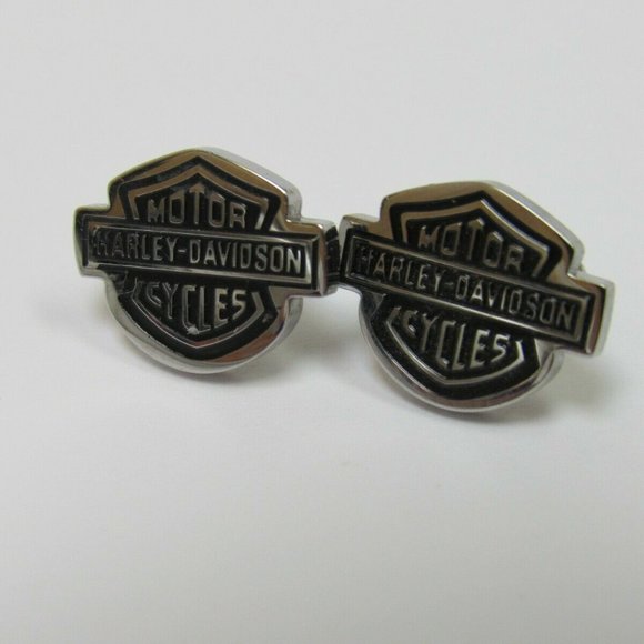 Harley Davidson Steel Earrings! - Picture 2 of 5